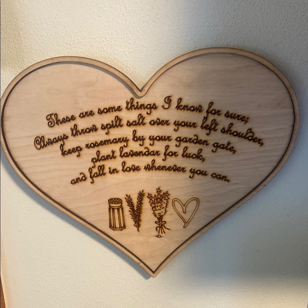 Practical Magic Wooden Sign
